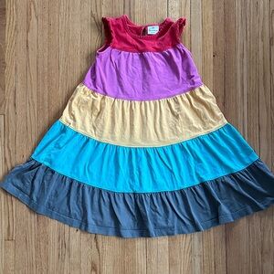 Hanna Andersson Tiered Color-Block Dress | 130